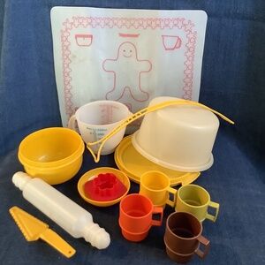 Vintage Play Kitchen Tupperware